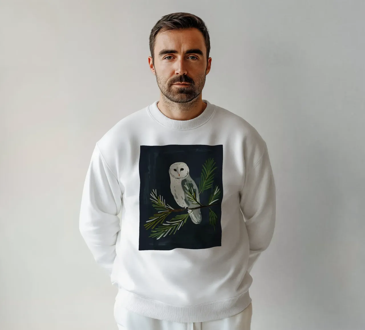 Gufo notturno felpa da ThingDesign