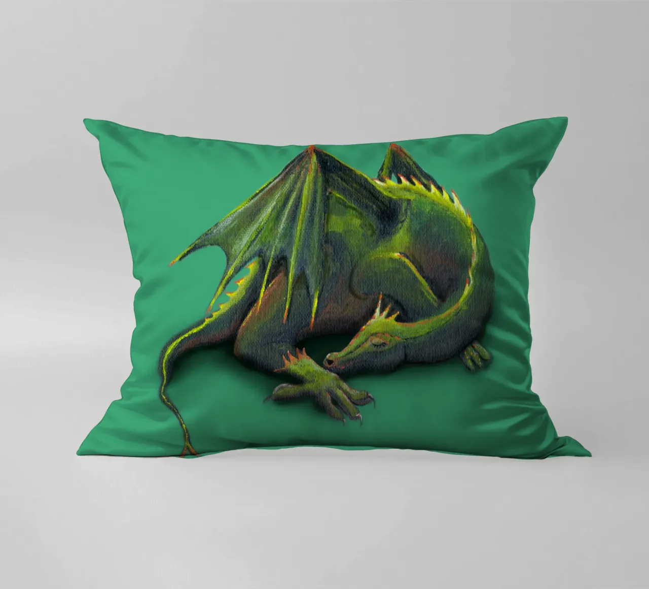Drago addormentato cuscino da BwiseLizzy