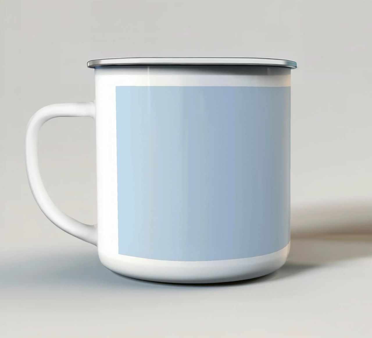 Un simpatico pappagallino tazza in smalto da BwiseLizzy
