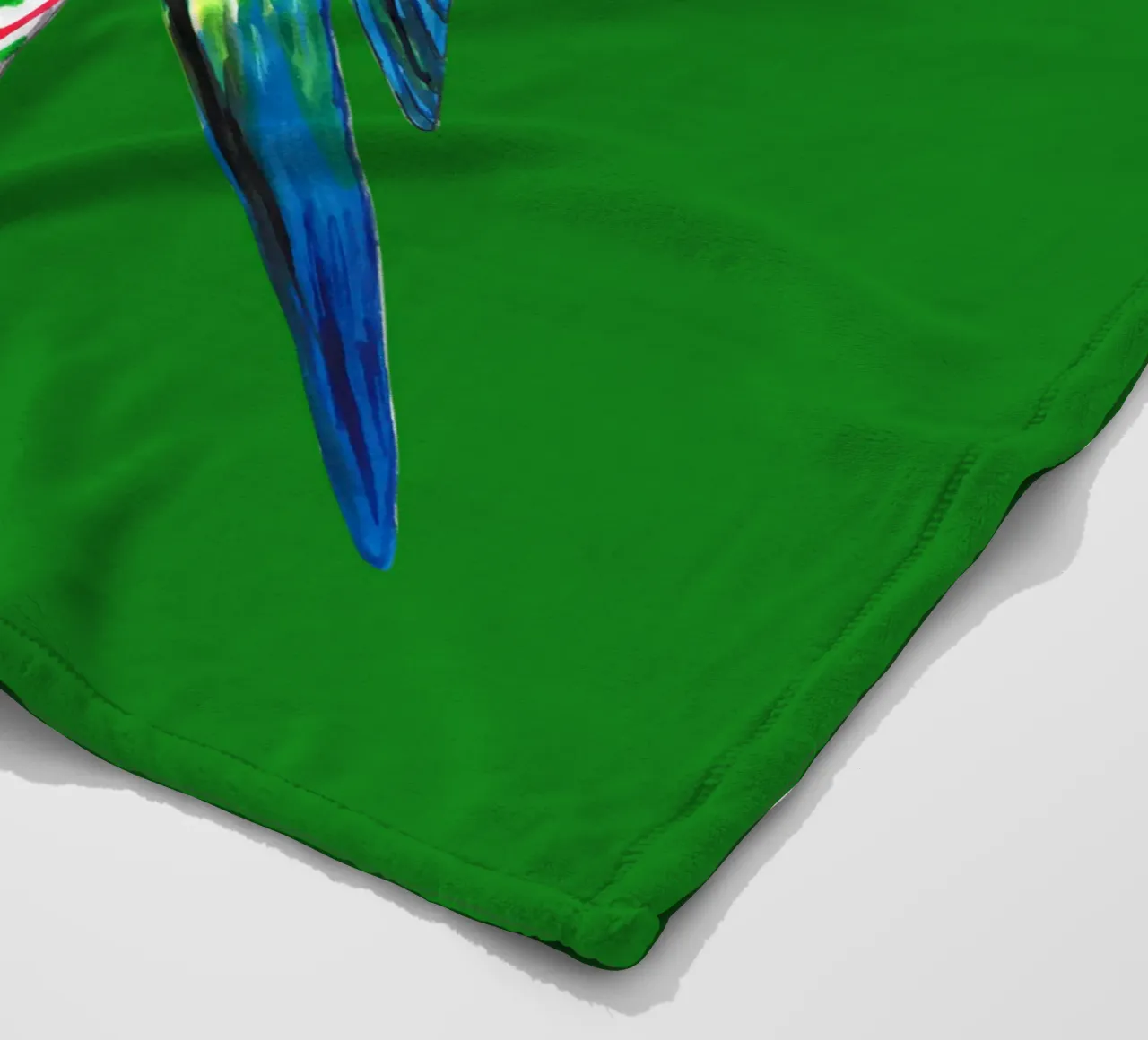 Budgie in stile natalizio coperta in pile da BwiseLizzy