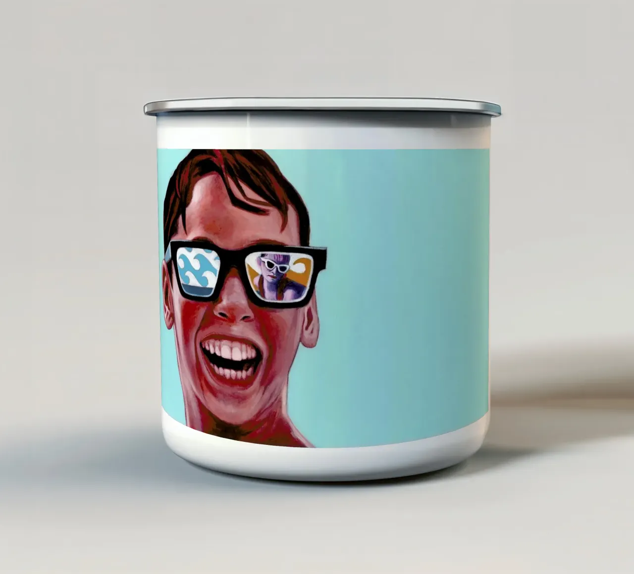This Magic Moment tazza in smalto da Jared Yamahata