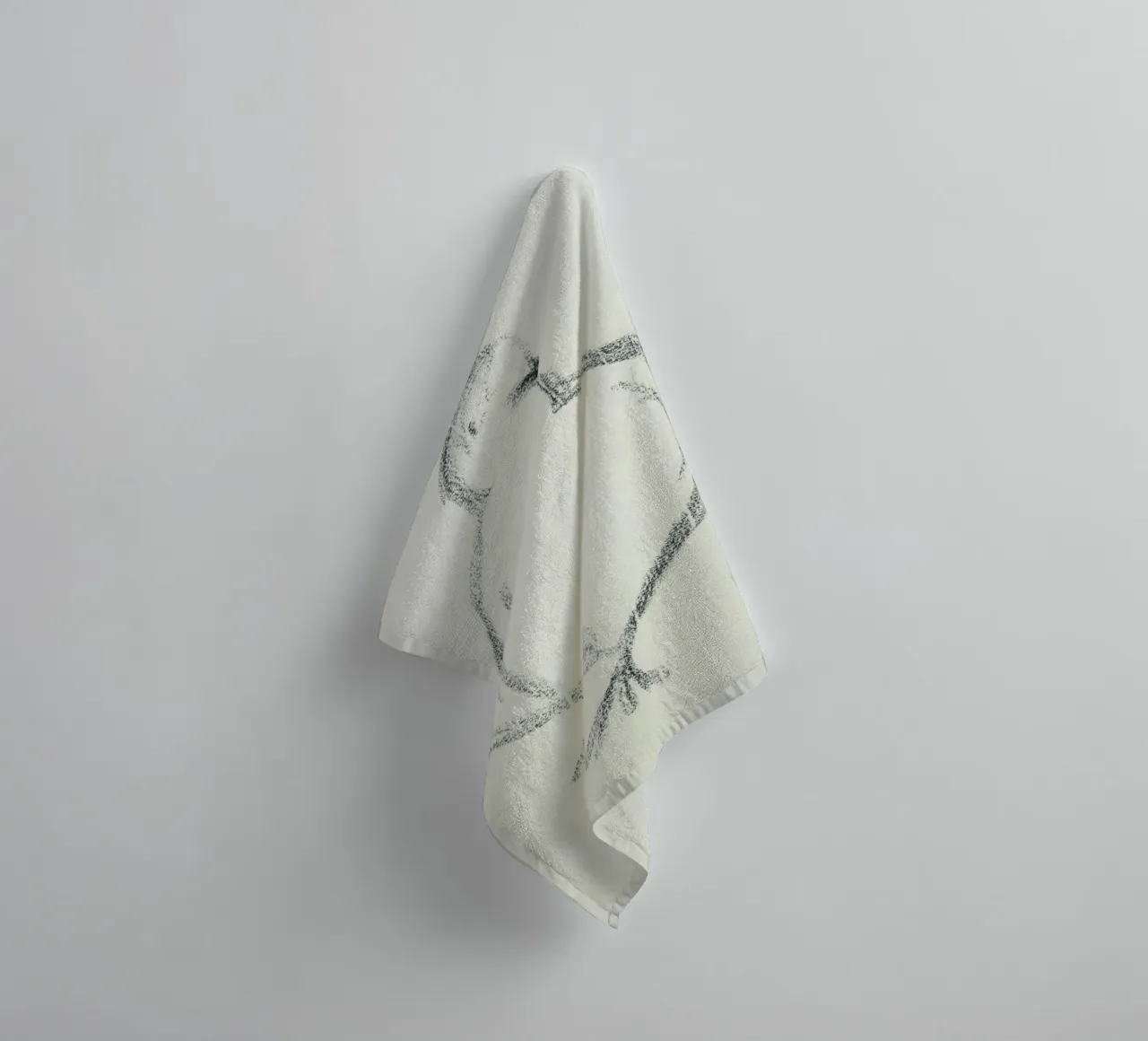 Dove towel by Teresa André