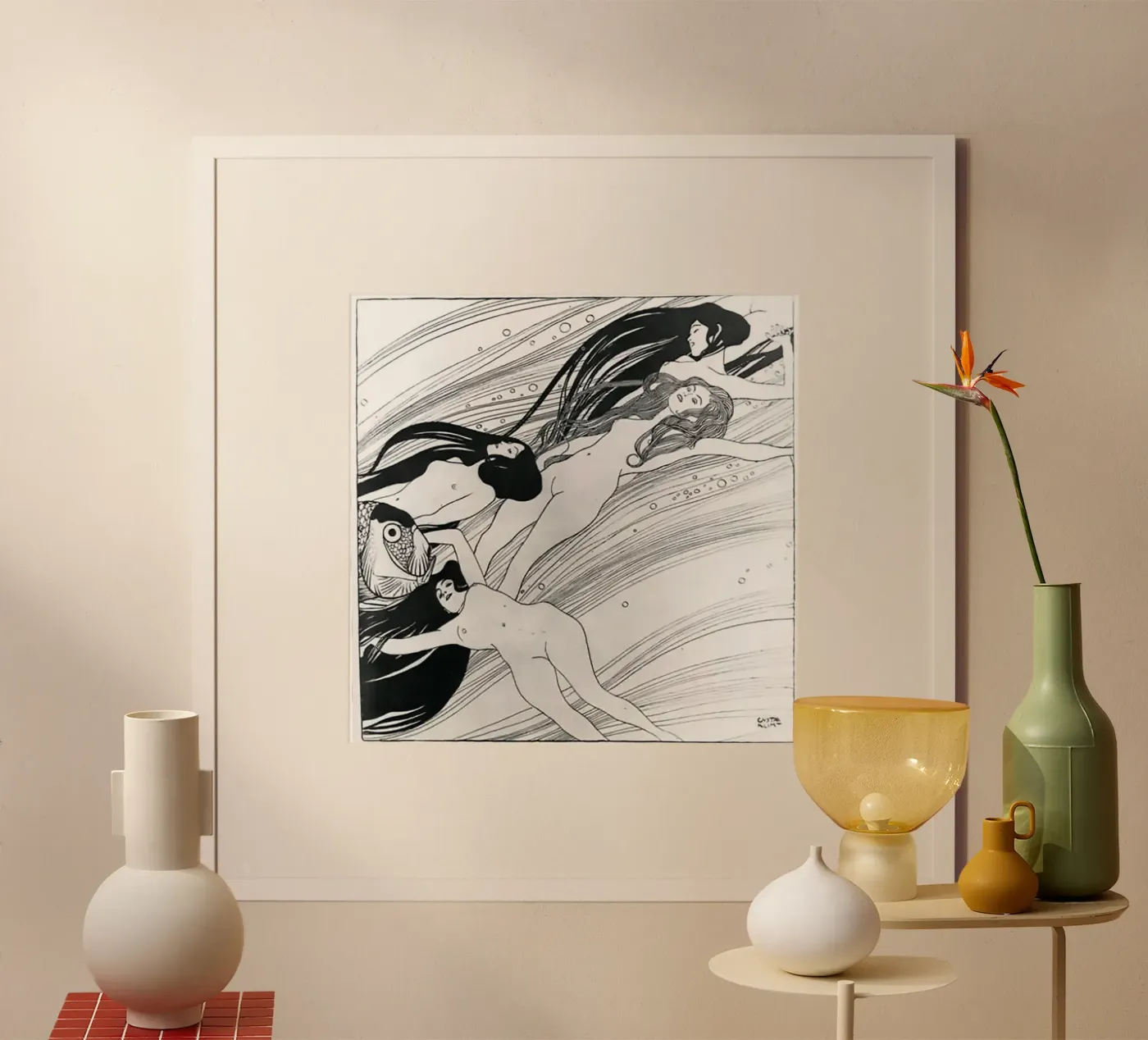 Fischblut Poster von THE KLIWON ART