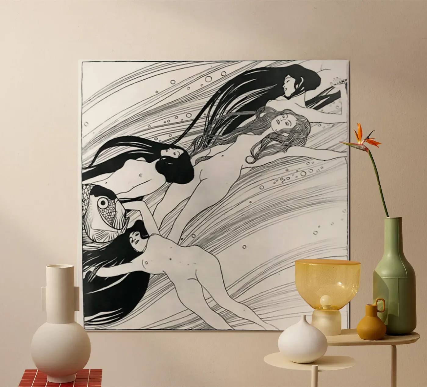Fischblut Poster von THE KLIWON ART