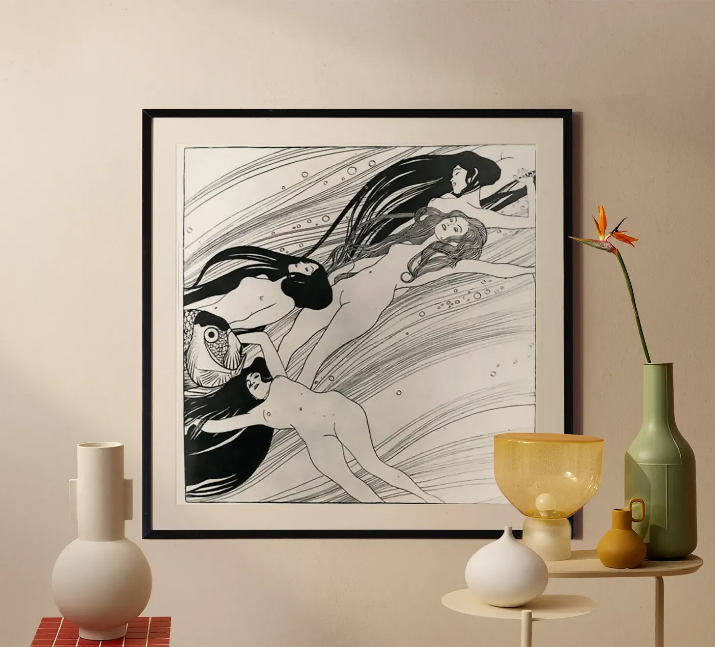 Fischblut Poster von THE KLIWON ART