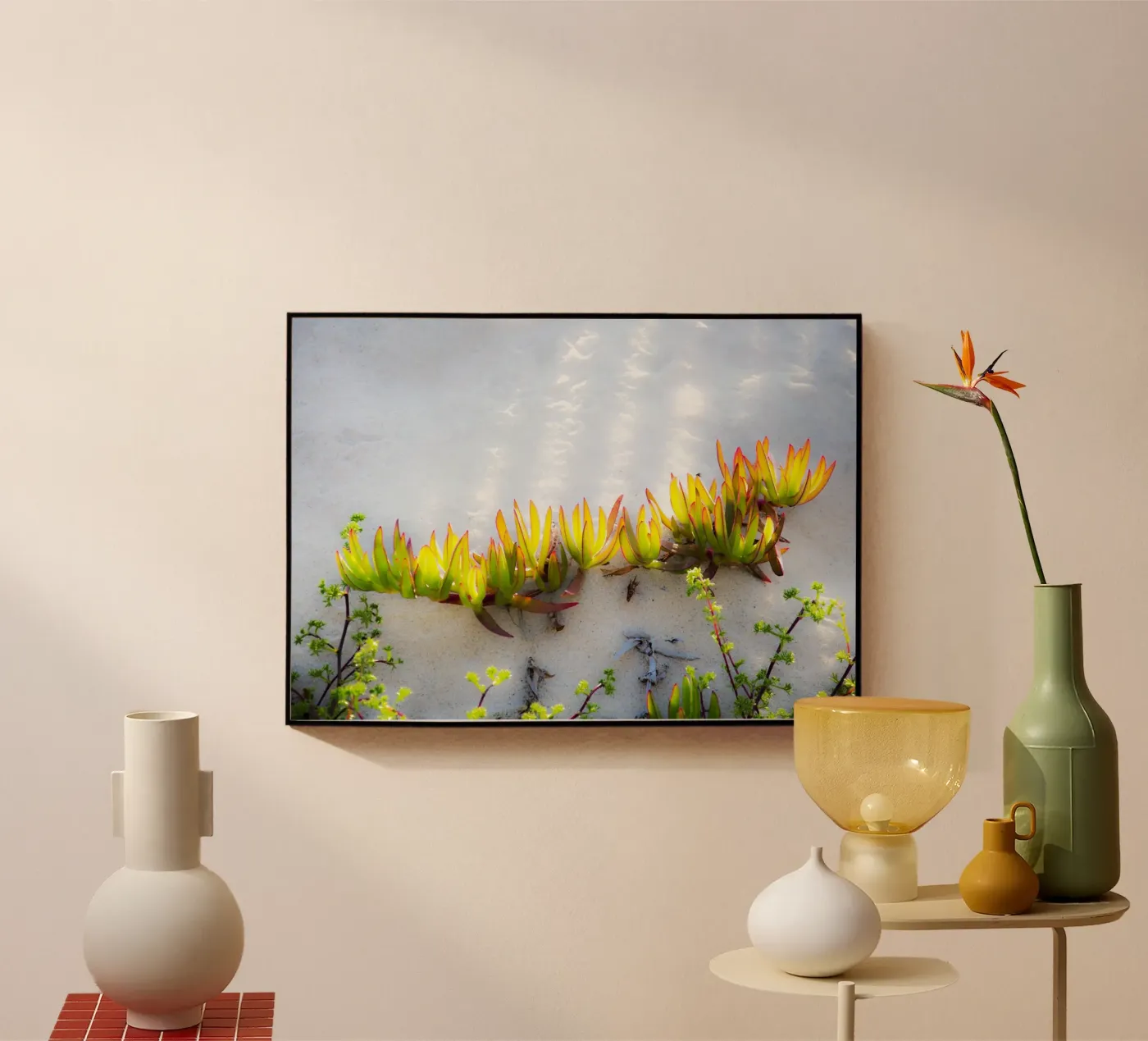 Duinen acryl van Teresa André