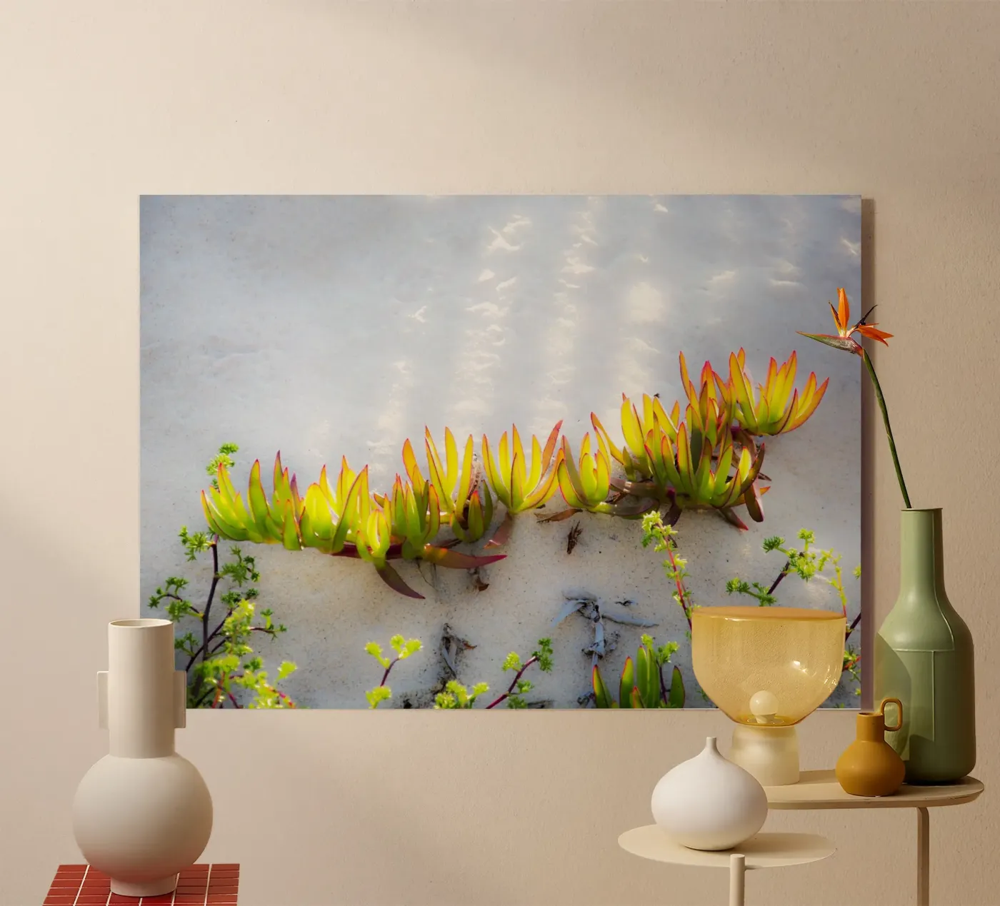 Duinen acryl van Teresa André