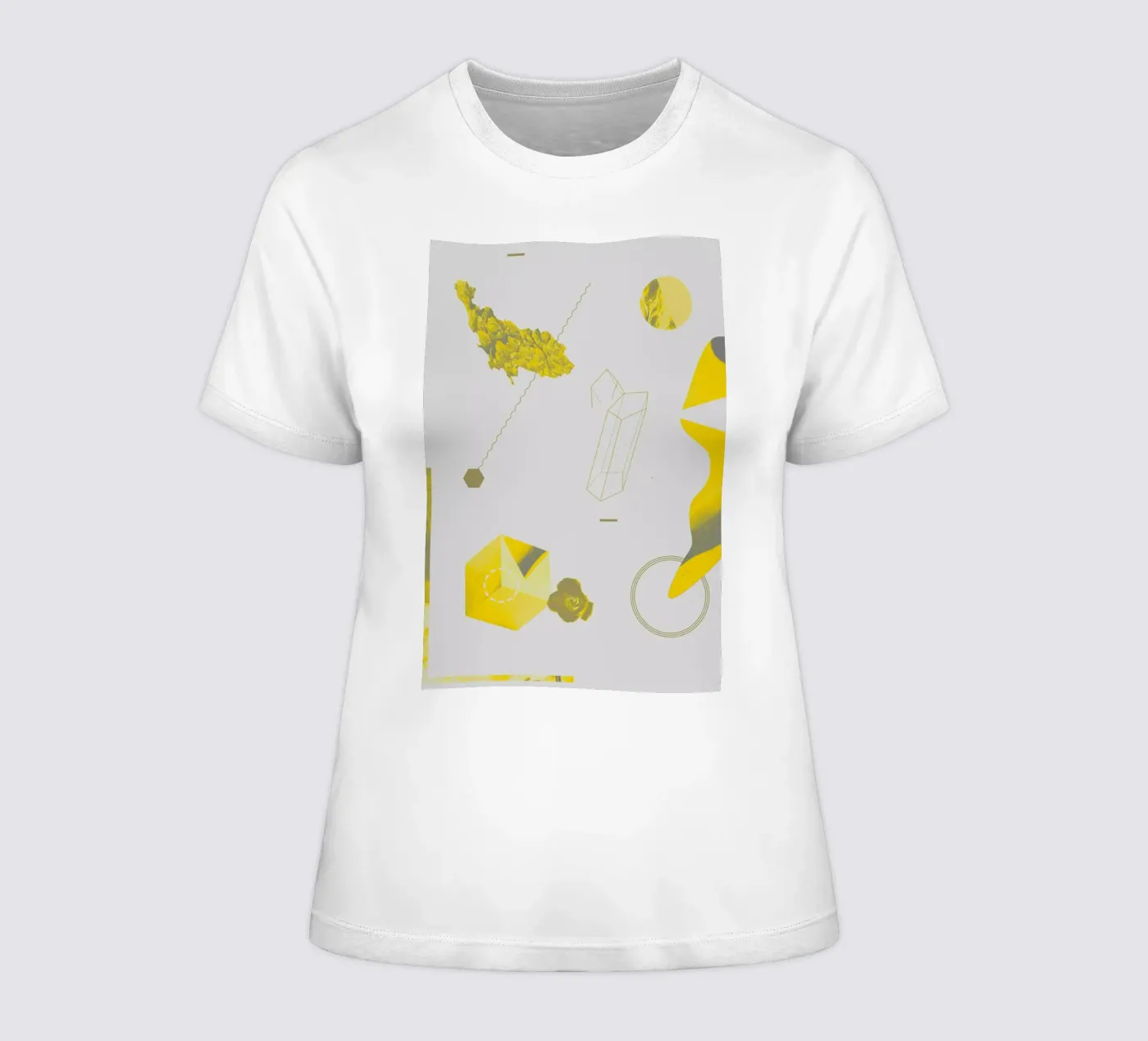 Objects 01 dames t-shirt getailleerd van Andreas Jarner