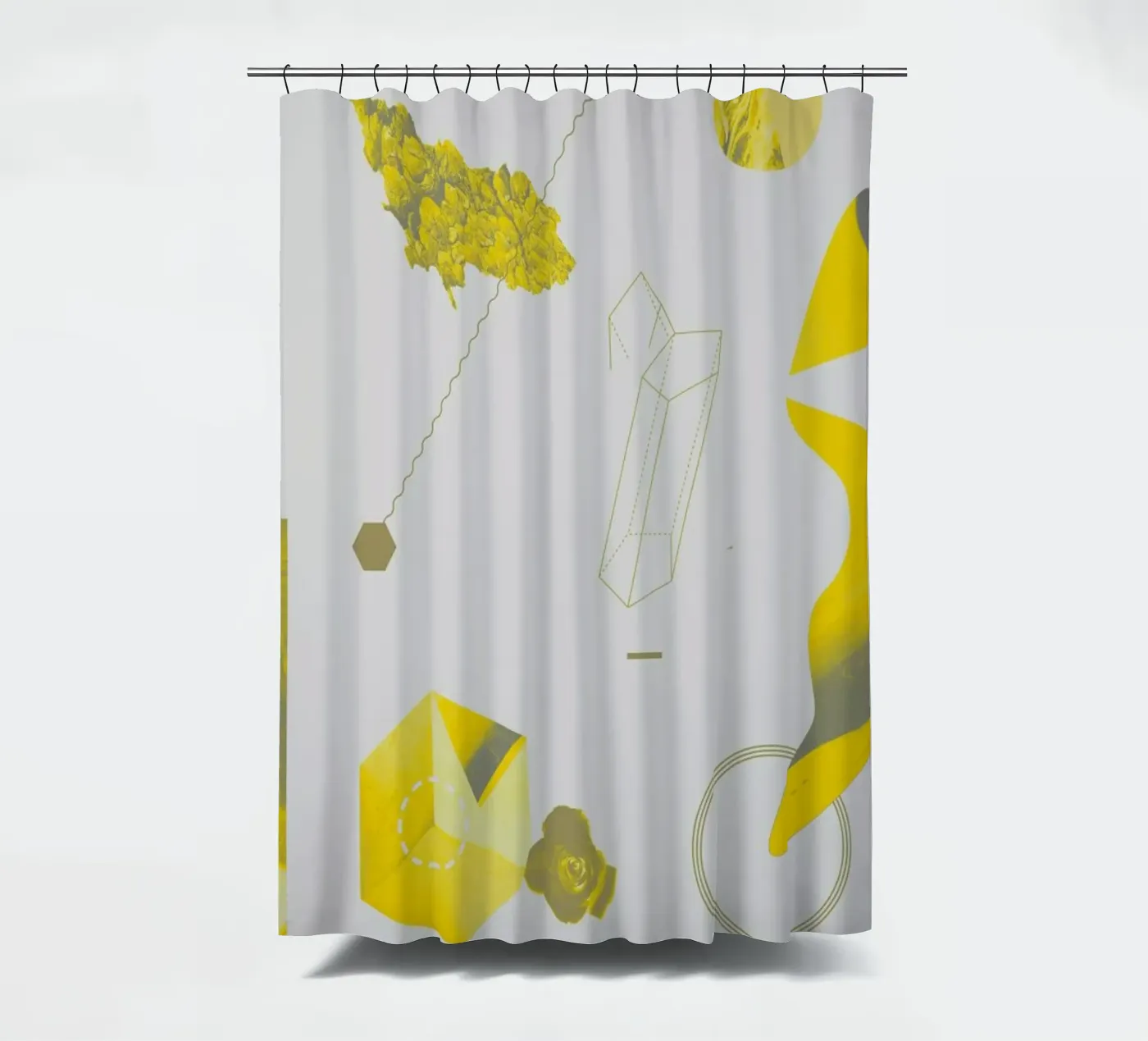 Objects 01 Duschvorhang von Andreas Jarner