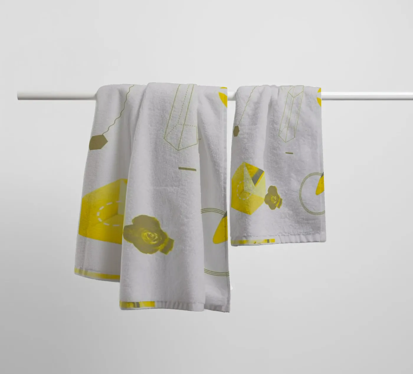 Objects 01 serviette de bain de Andreas Jarner