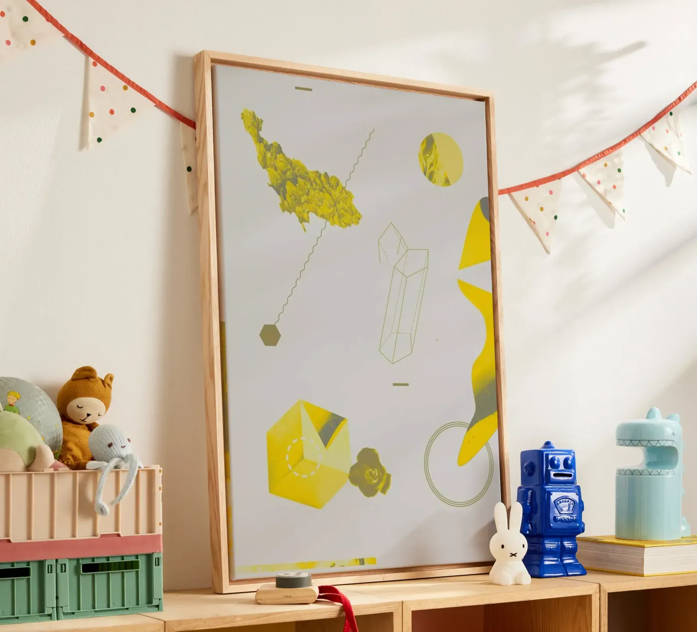 Objects 01 canvas van Andreas Jarner