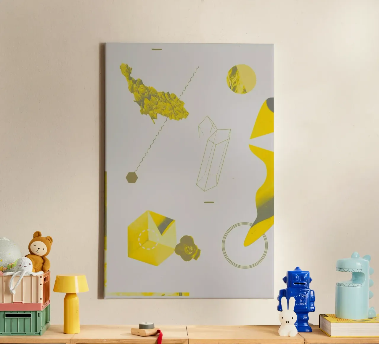 Objects 01 canvas by Andreas Jarner