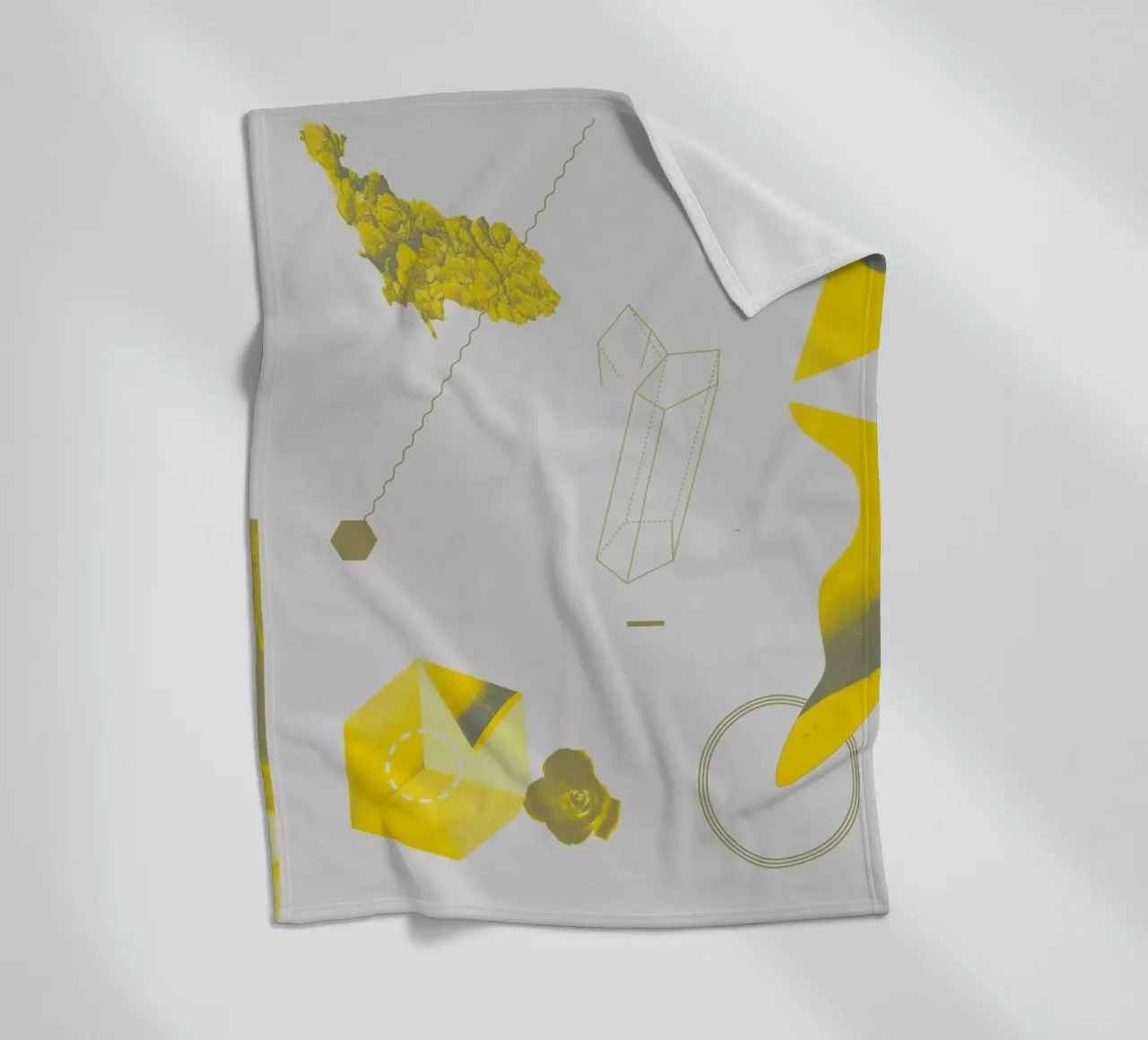 Objects 01 fleecedeken van Andreas Jarner