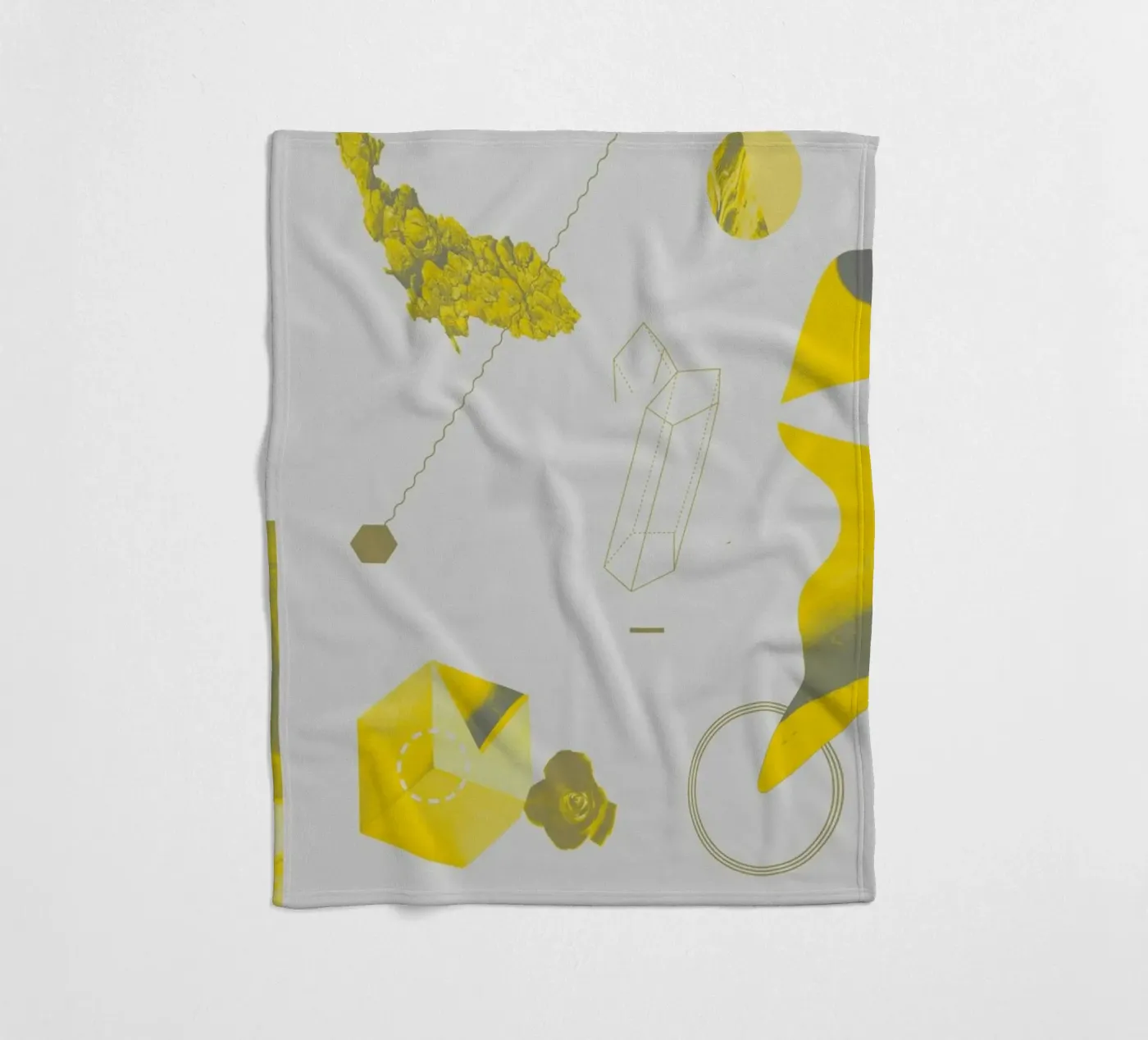Objects 01 fleecedeken van Andreas Jarner