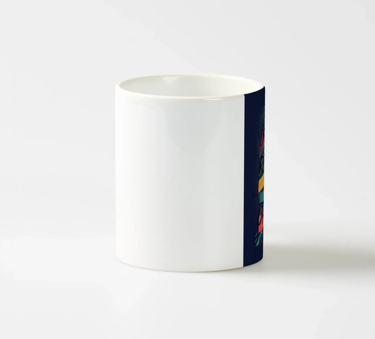 Ich bin nicht perfekt, ich bin originell - Abstrakte Kunst Zitat Keramik Tasse von inspirational quote