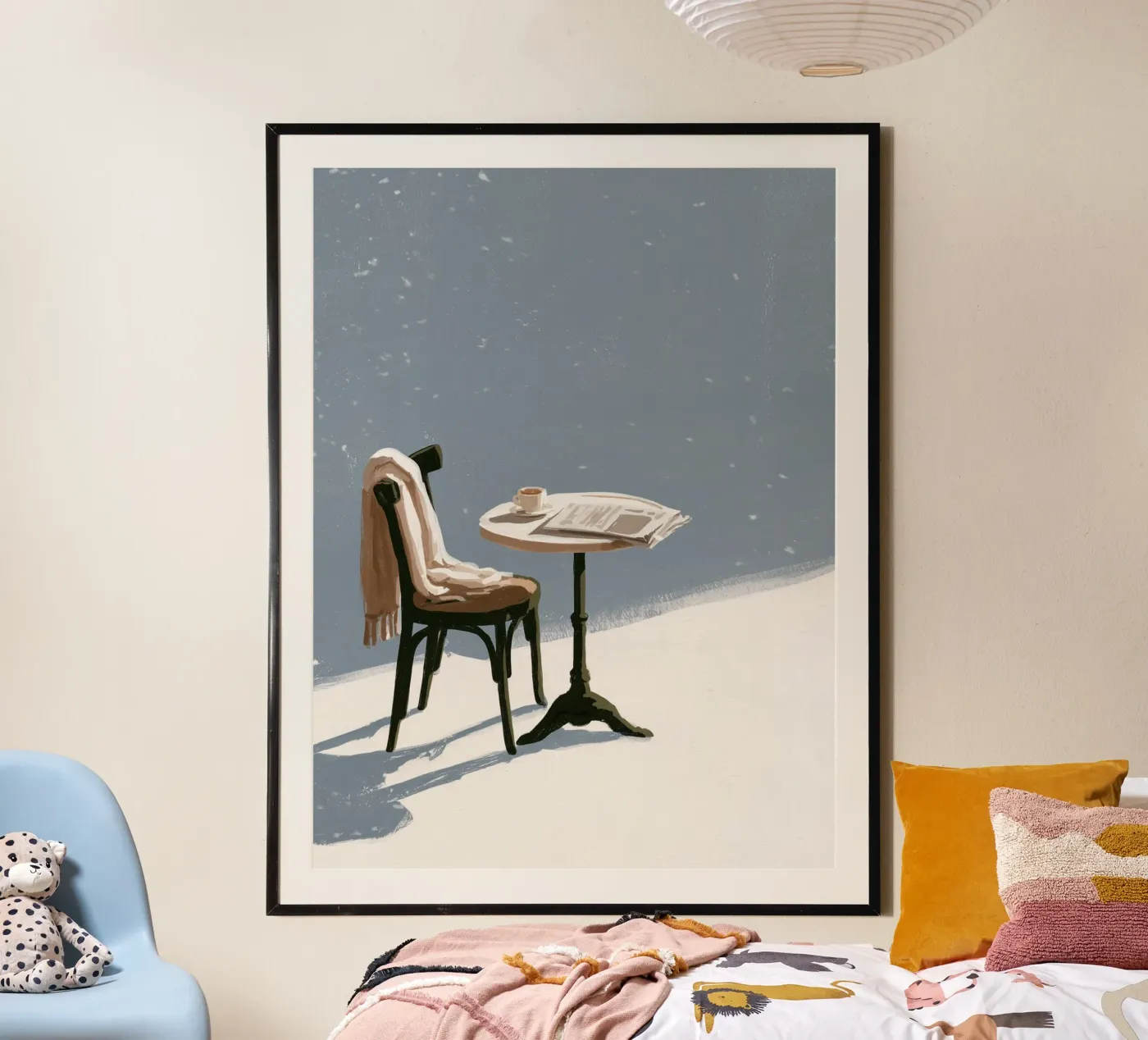 Winter Pause Poster von Bloomtheory
