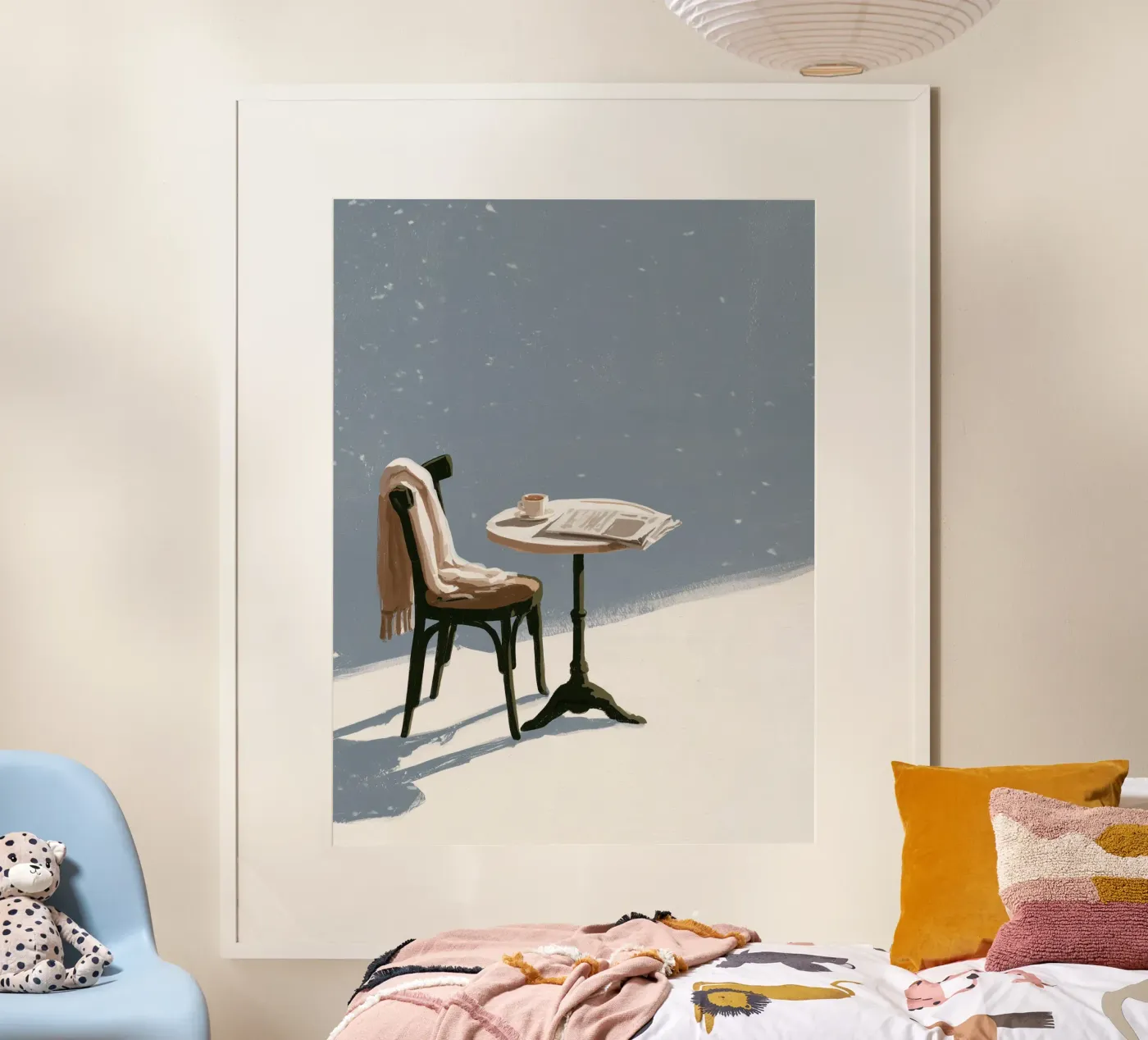 Winter Pause Poster von Bloomtheory
