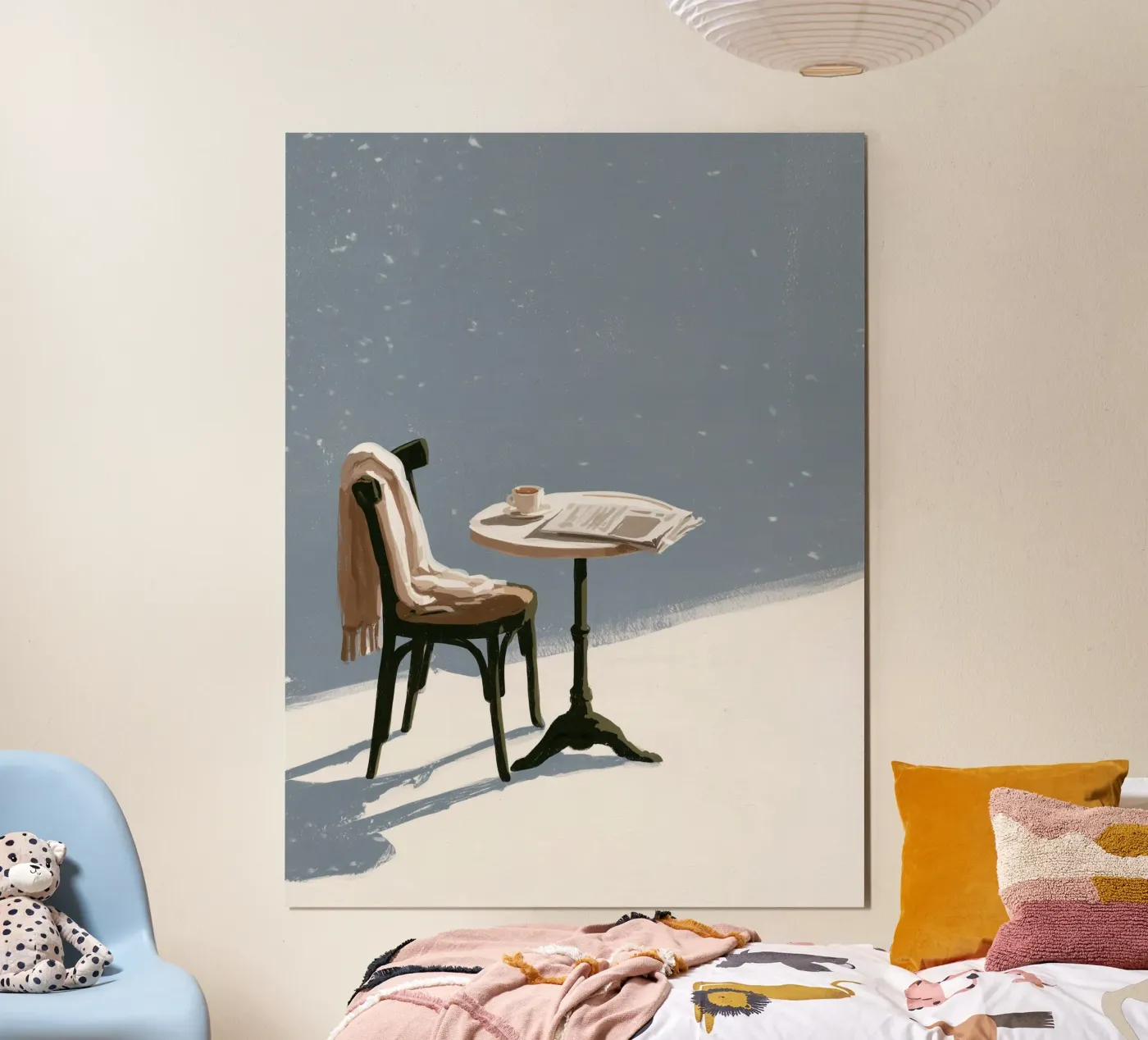 Winter Pause Poster von Bloomtheory