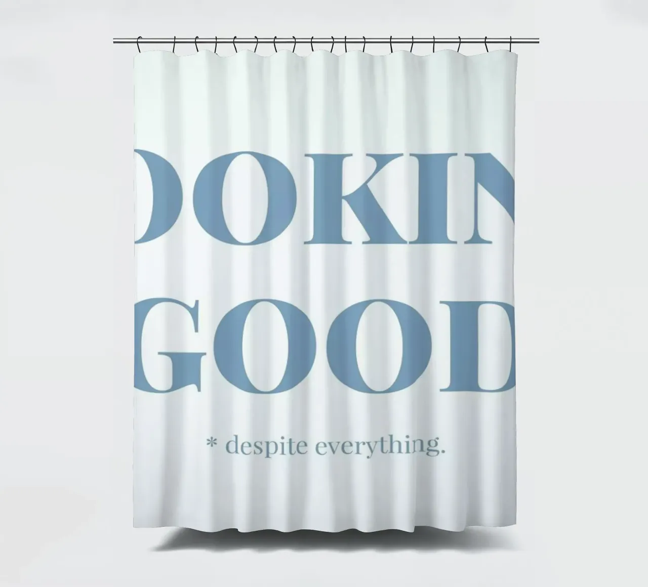 Good shower curtain by Chris Wharton