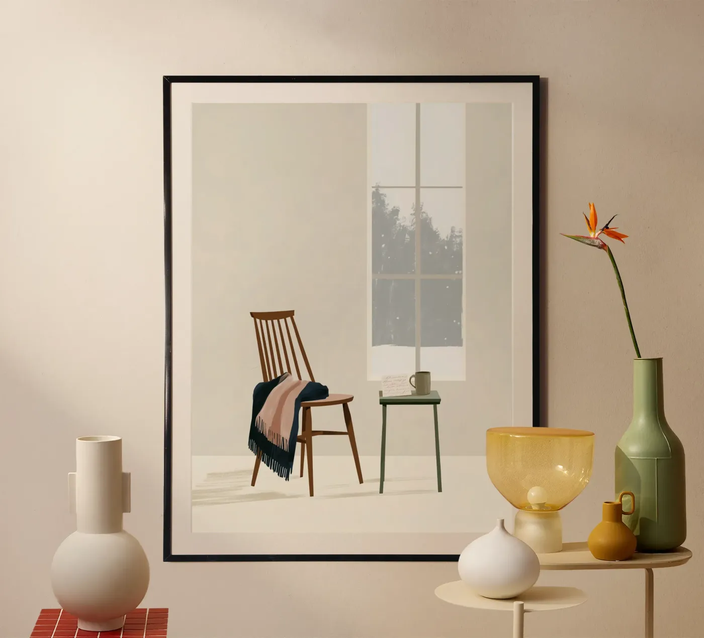 Winter Pause Poster von Bloomtheory