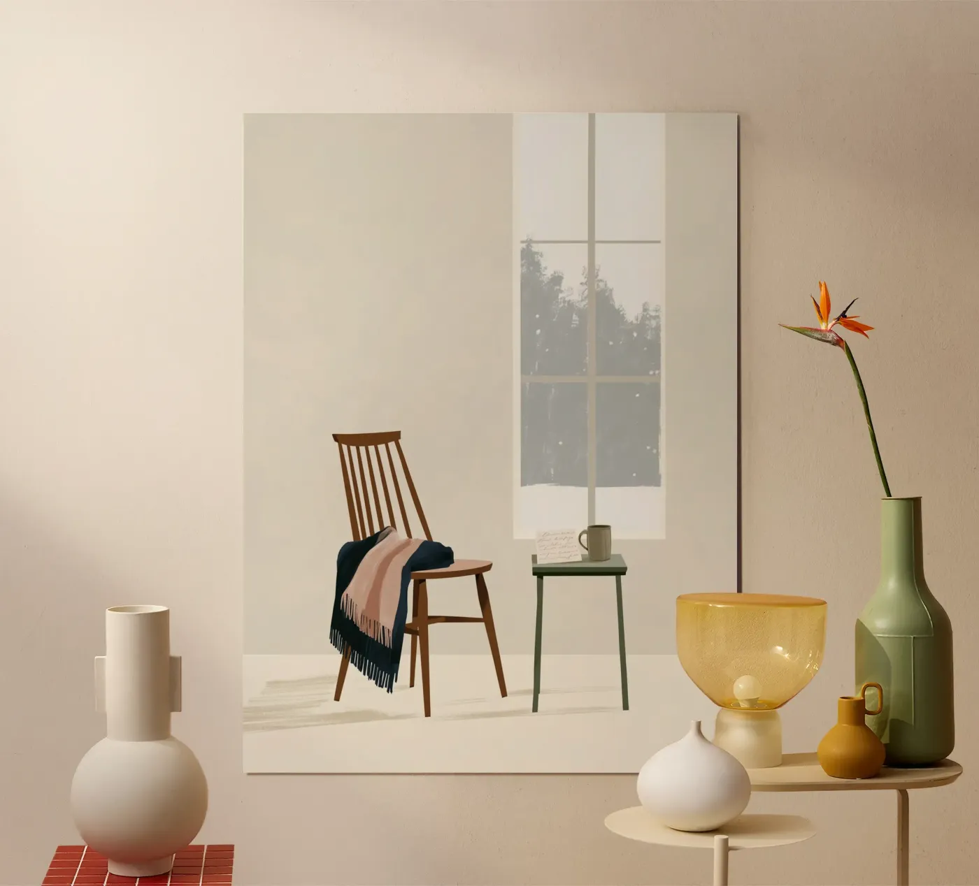 Winter Pause Poster von Bloomtheory
