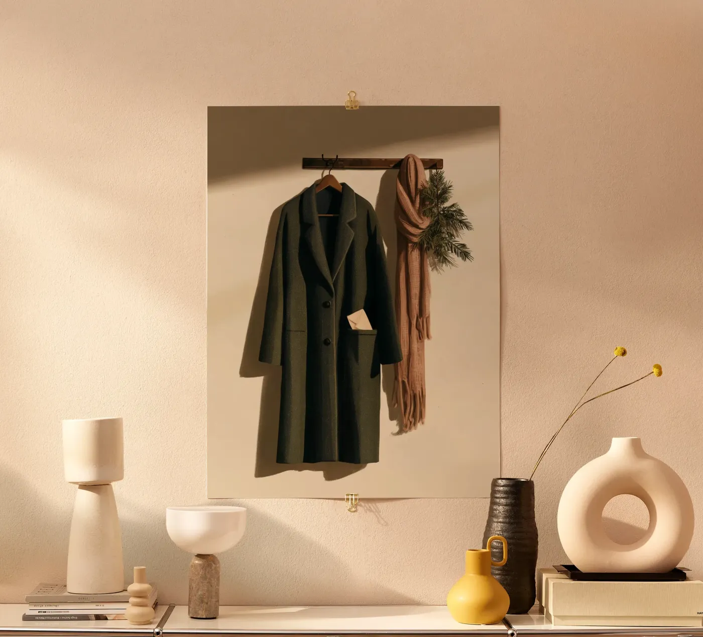 Winter Wardrobe poster by Bloomtheory