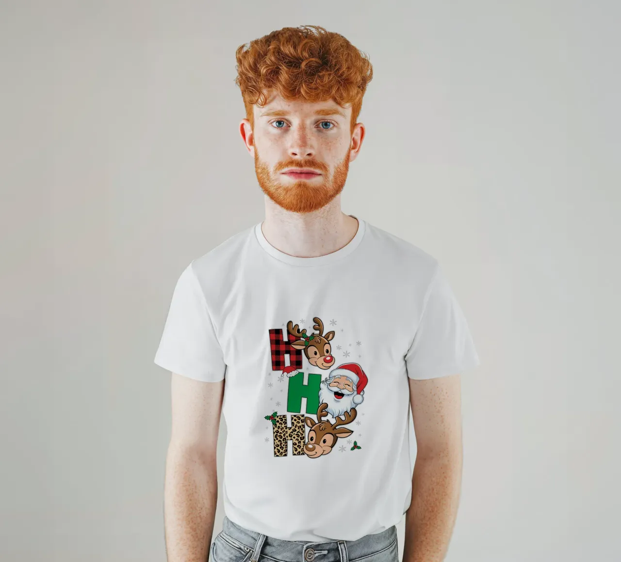 Santa Claus face t-shirt by edsonramosart