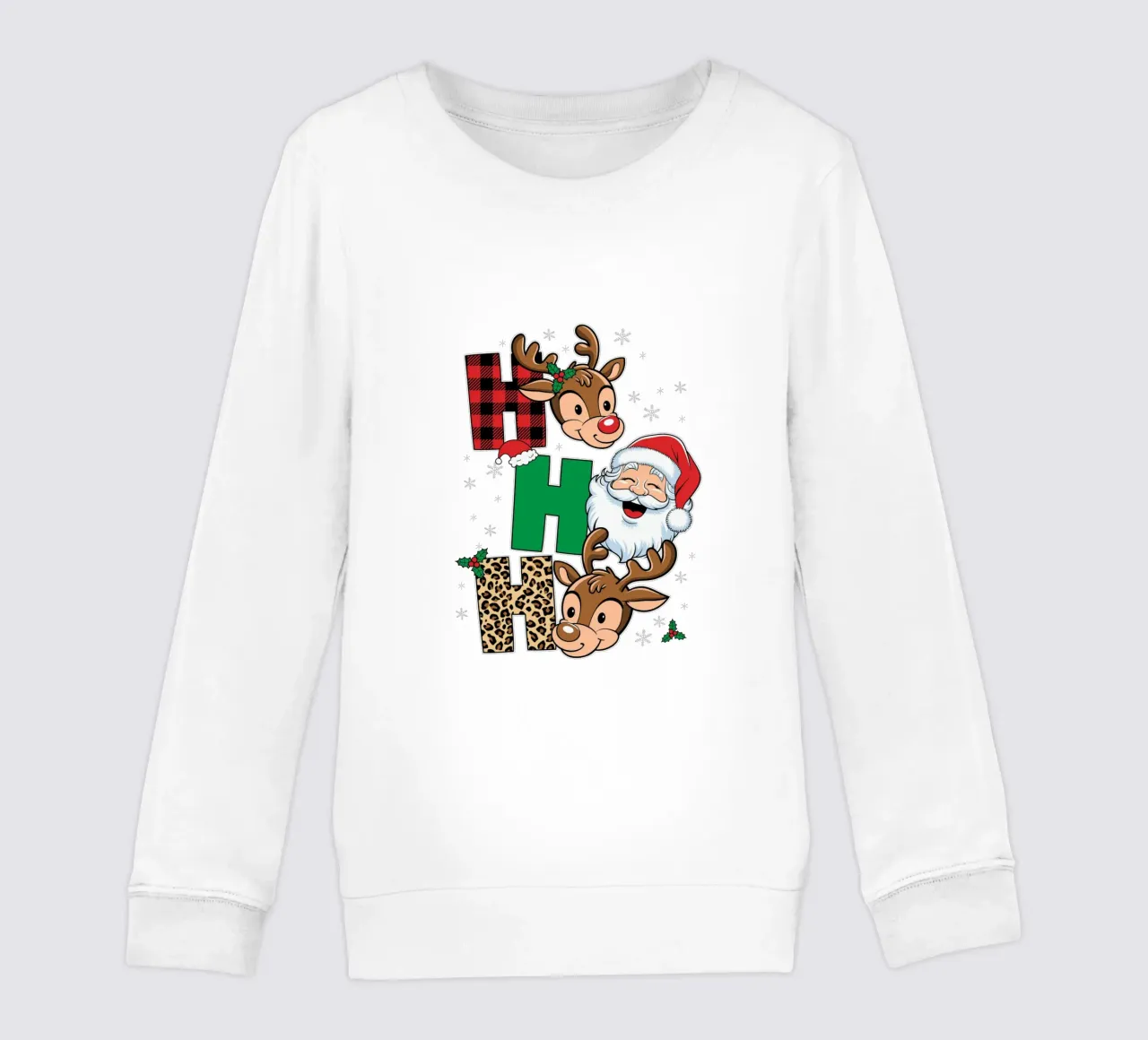 Santa Claus face felpa bambino da edsonramosart