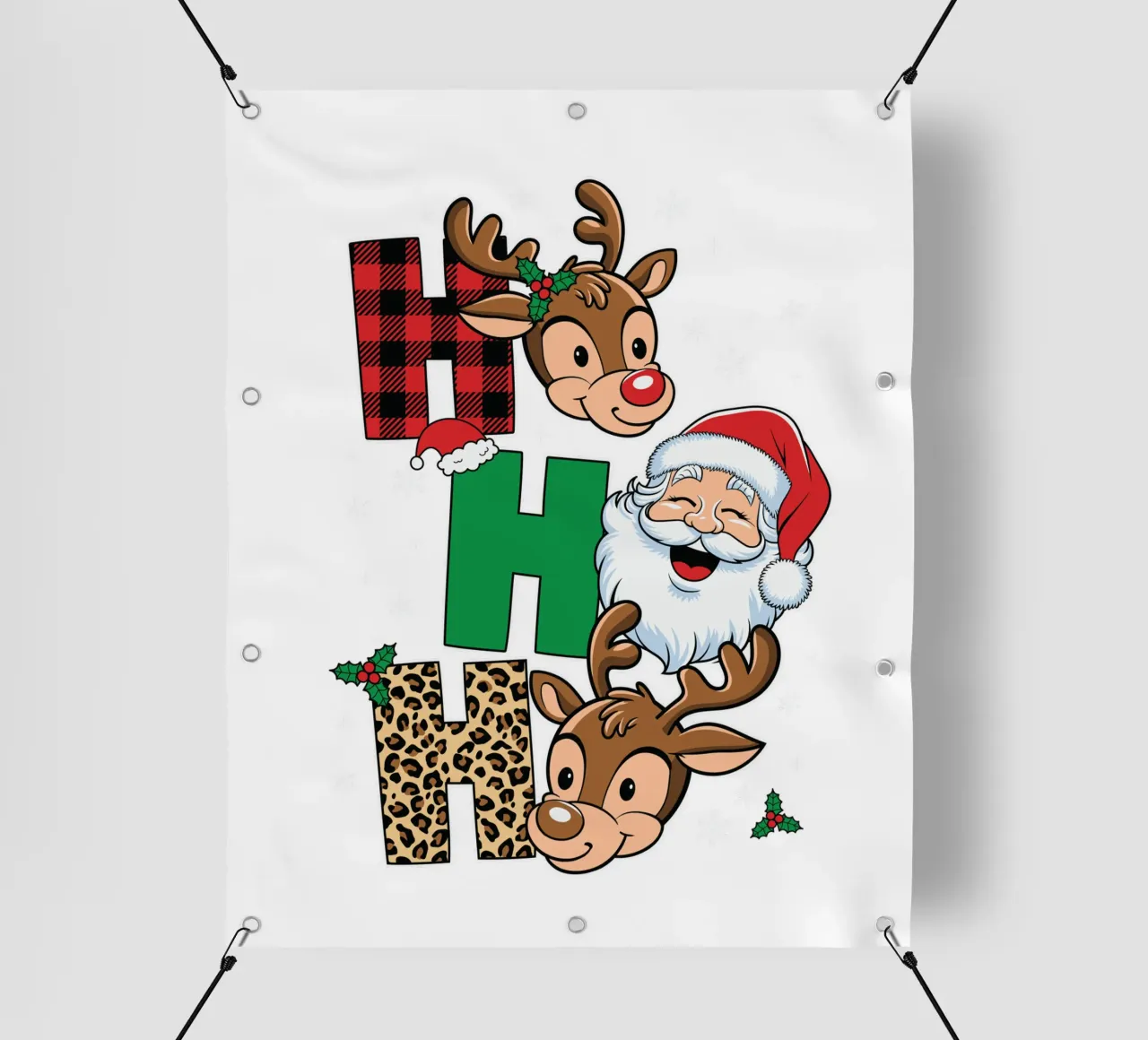 Santa Claus face telo in pvc da edsonramosart