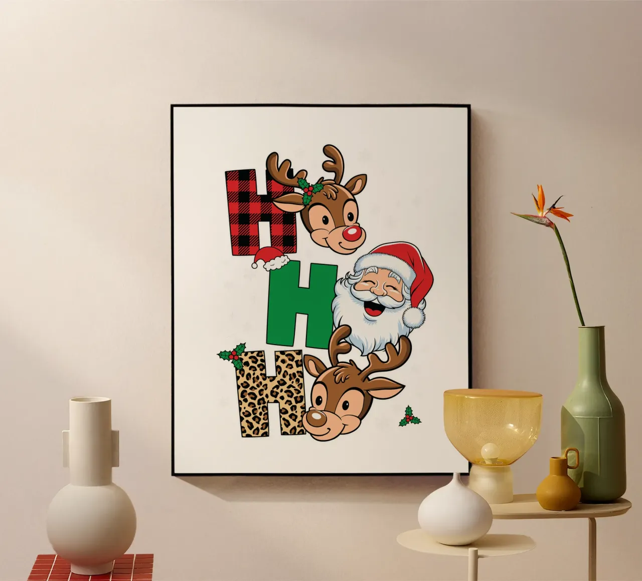 Santa Claus face plexiglass da edsonramosart