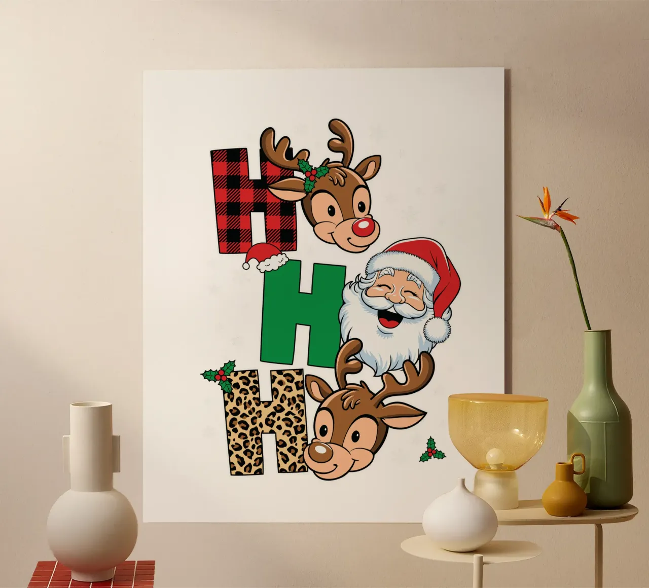 Santa Claus face plexiglass da edsonramosart