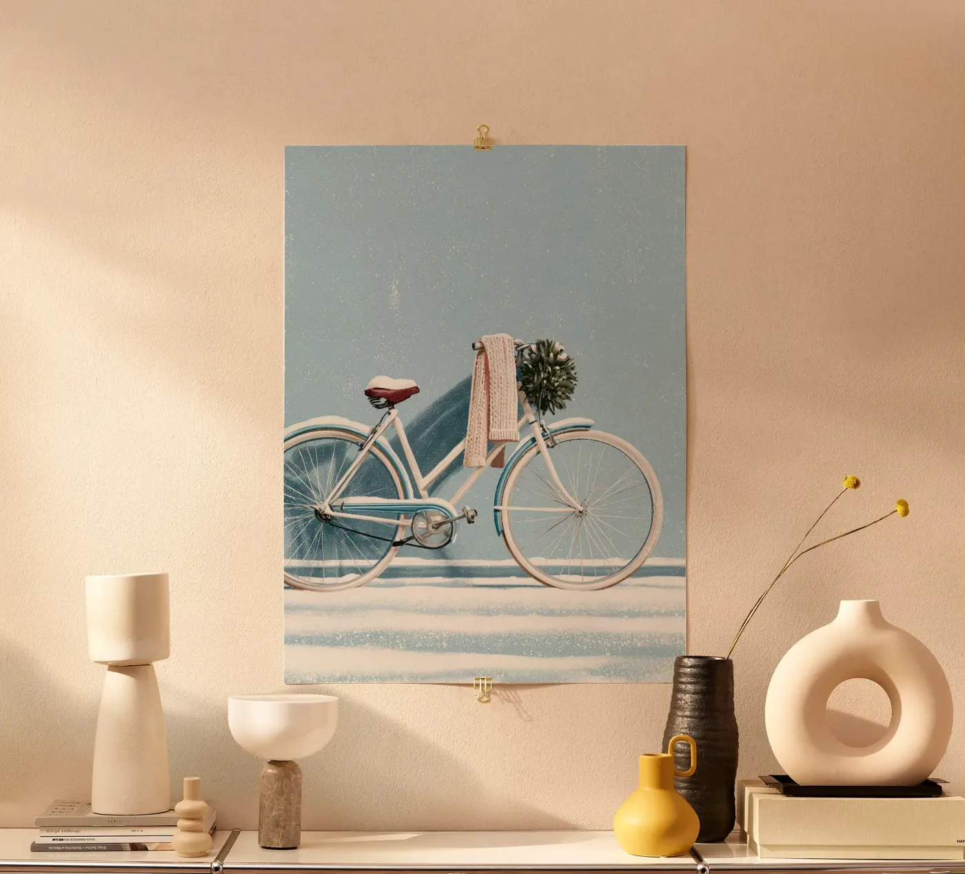 Winter Ride poster by Bloomtheory