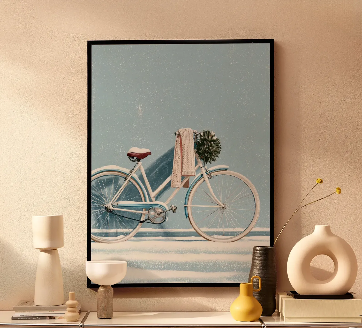 Winter Ride poster by Bloomtheory