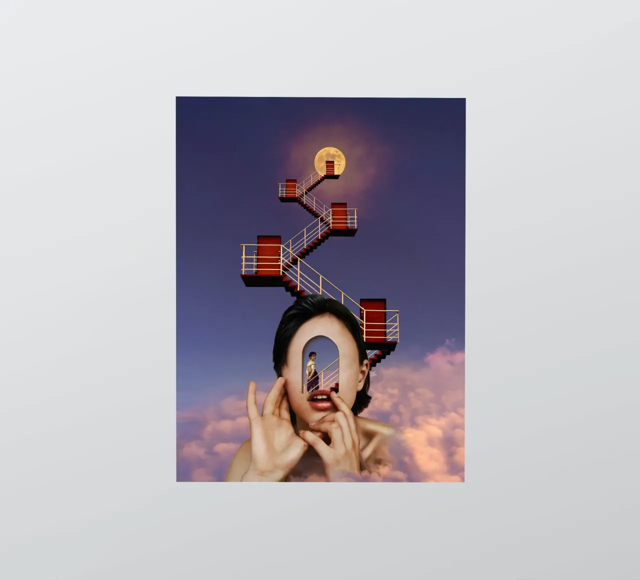 ESCAPE sticker by Paste in Place