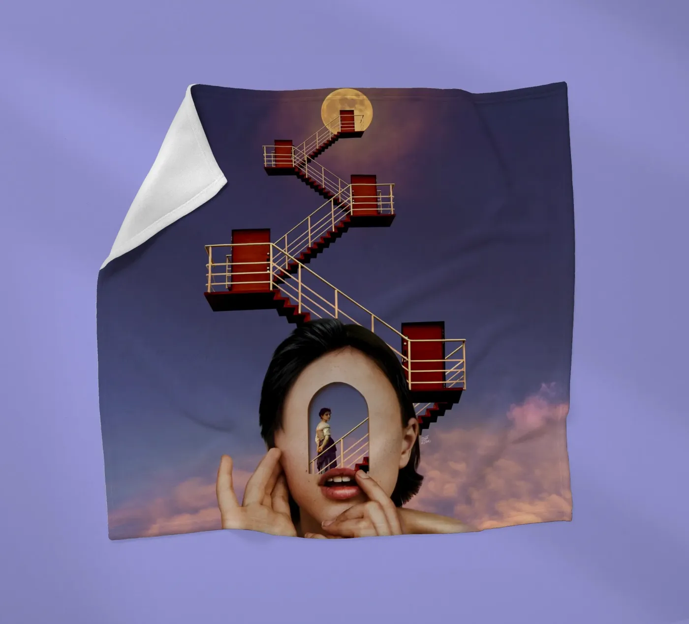 ESCAPE Fleecedecke von Paste in Place