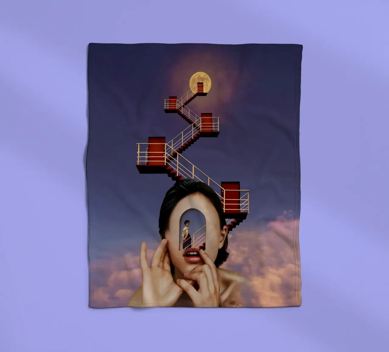 FUGA coperta in pile da Paste in Place