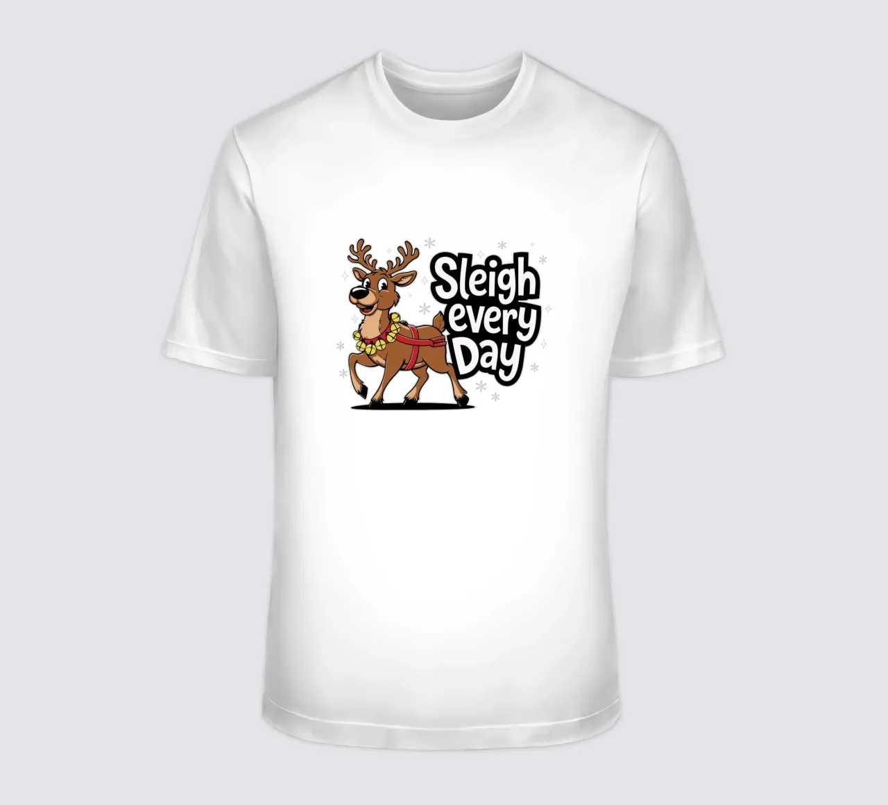 Sleigh every day t-shirt da edsonramosart
