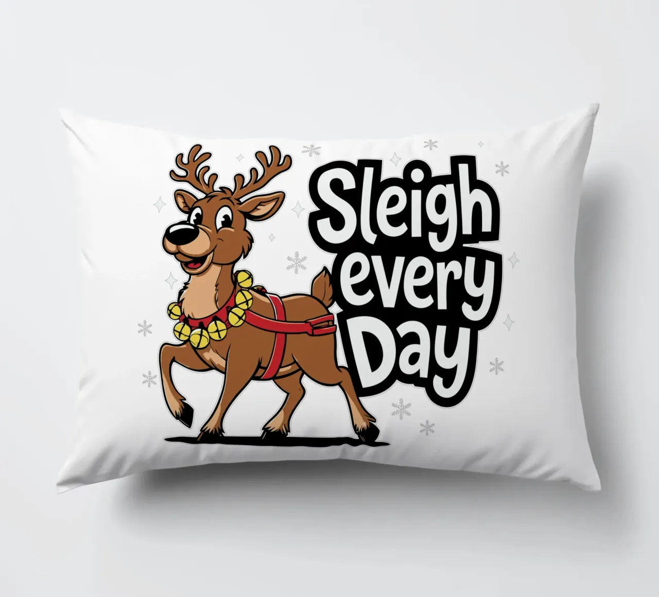 Sleigh every day cuscino da edsonramosart