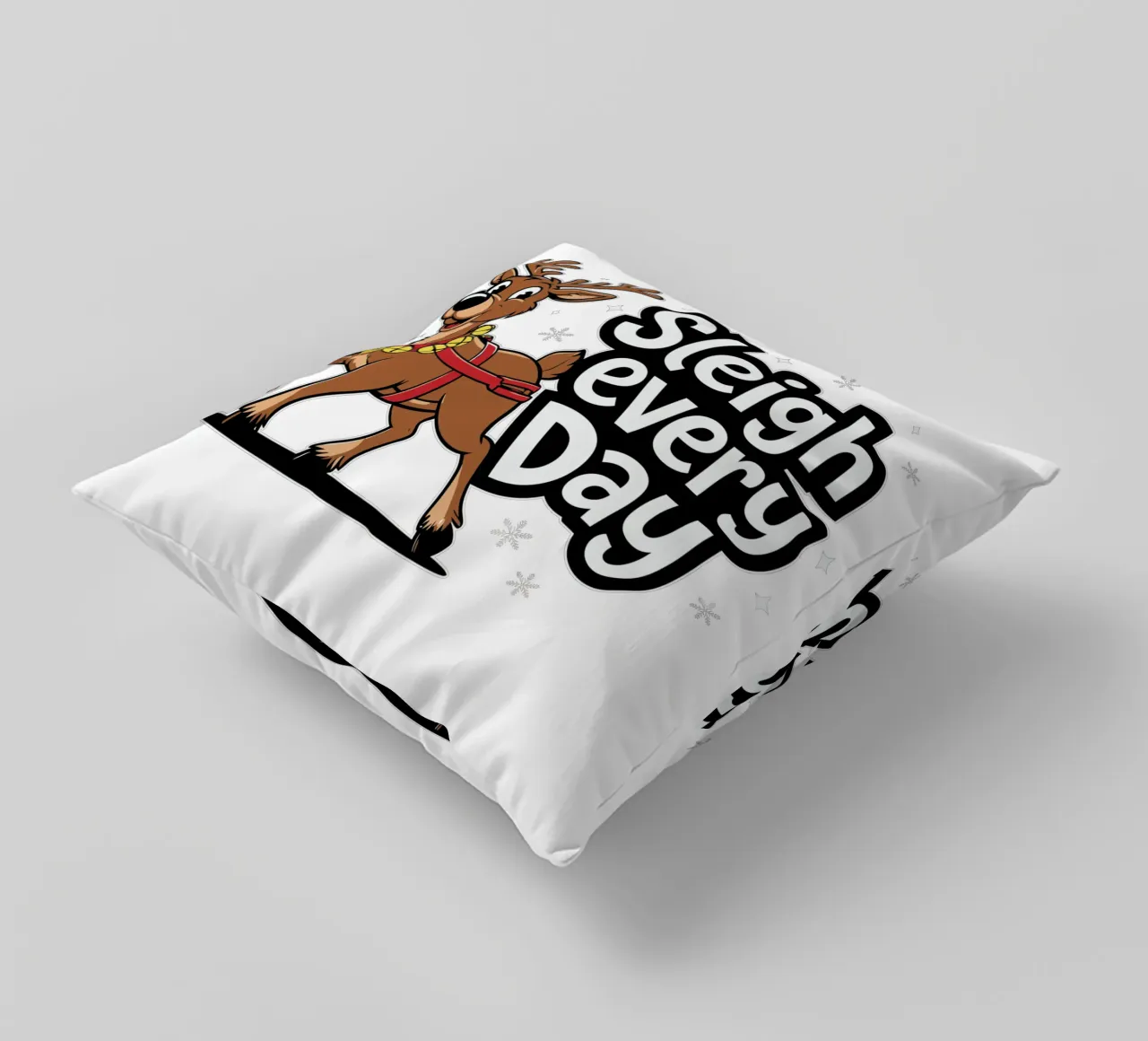 Sleigh every day cuscino da edsonramosart