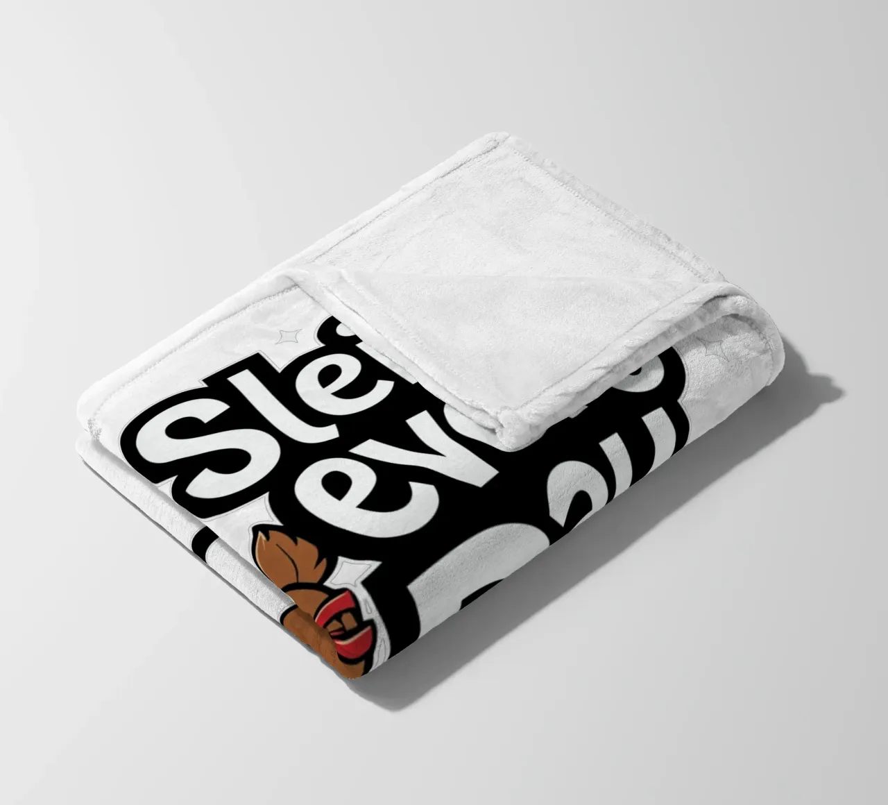 Sleigh every day coperta in pile da edsonramosart