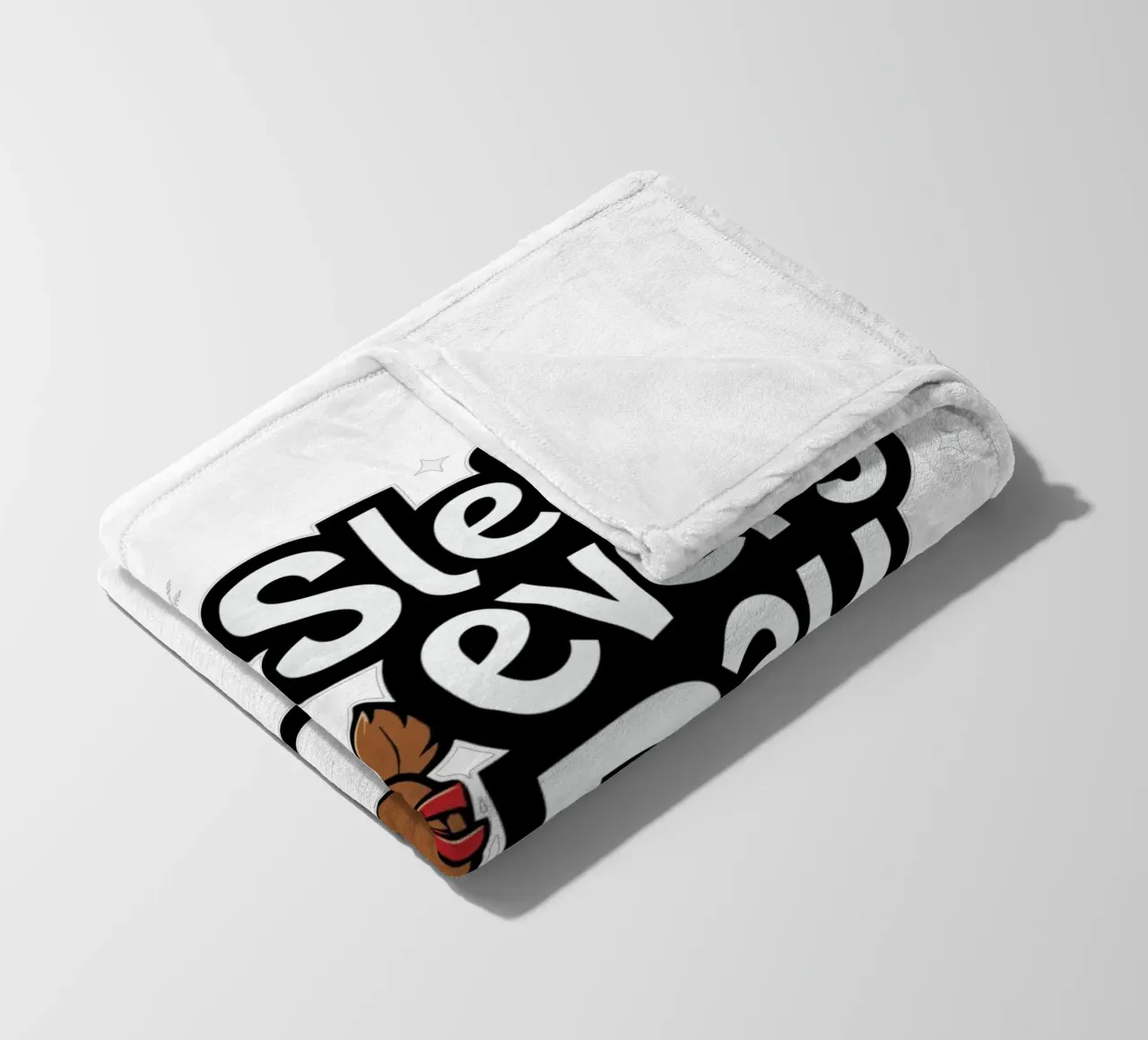 Sleigh every day coperta in pile da edsonramosart