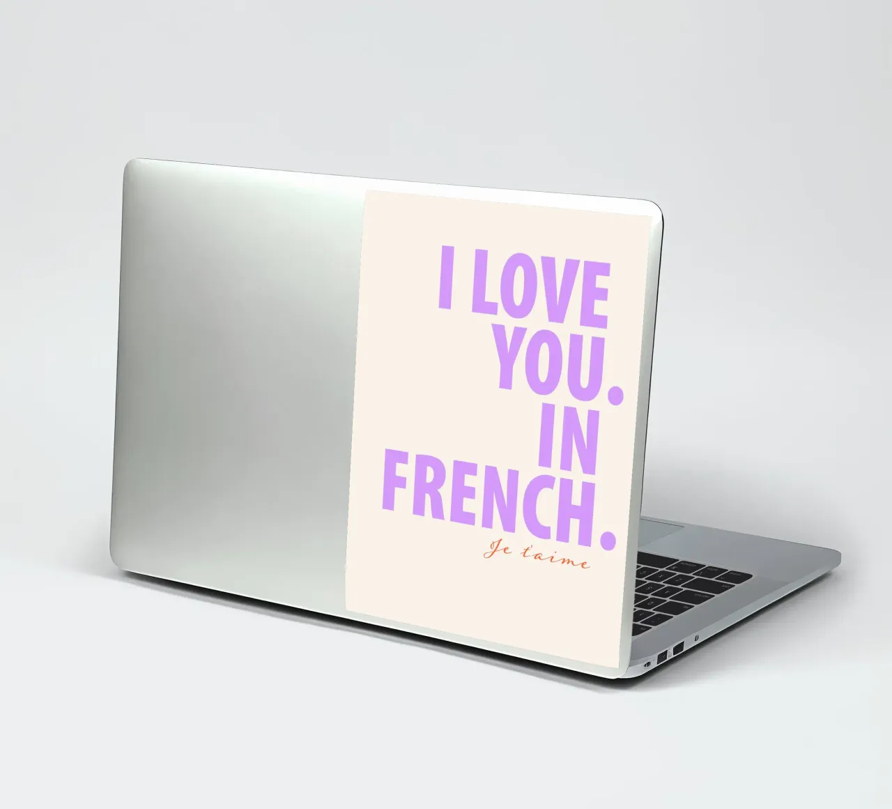 Ti amo in francese adesivo da Malou-Studio