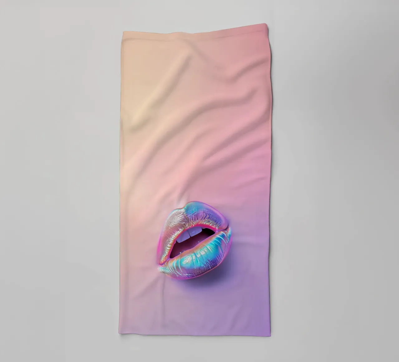Changierende Lippen asciugamano da bagno da Malou-Studio