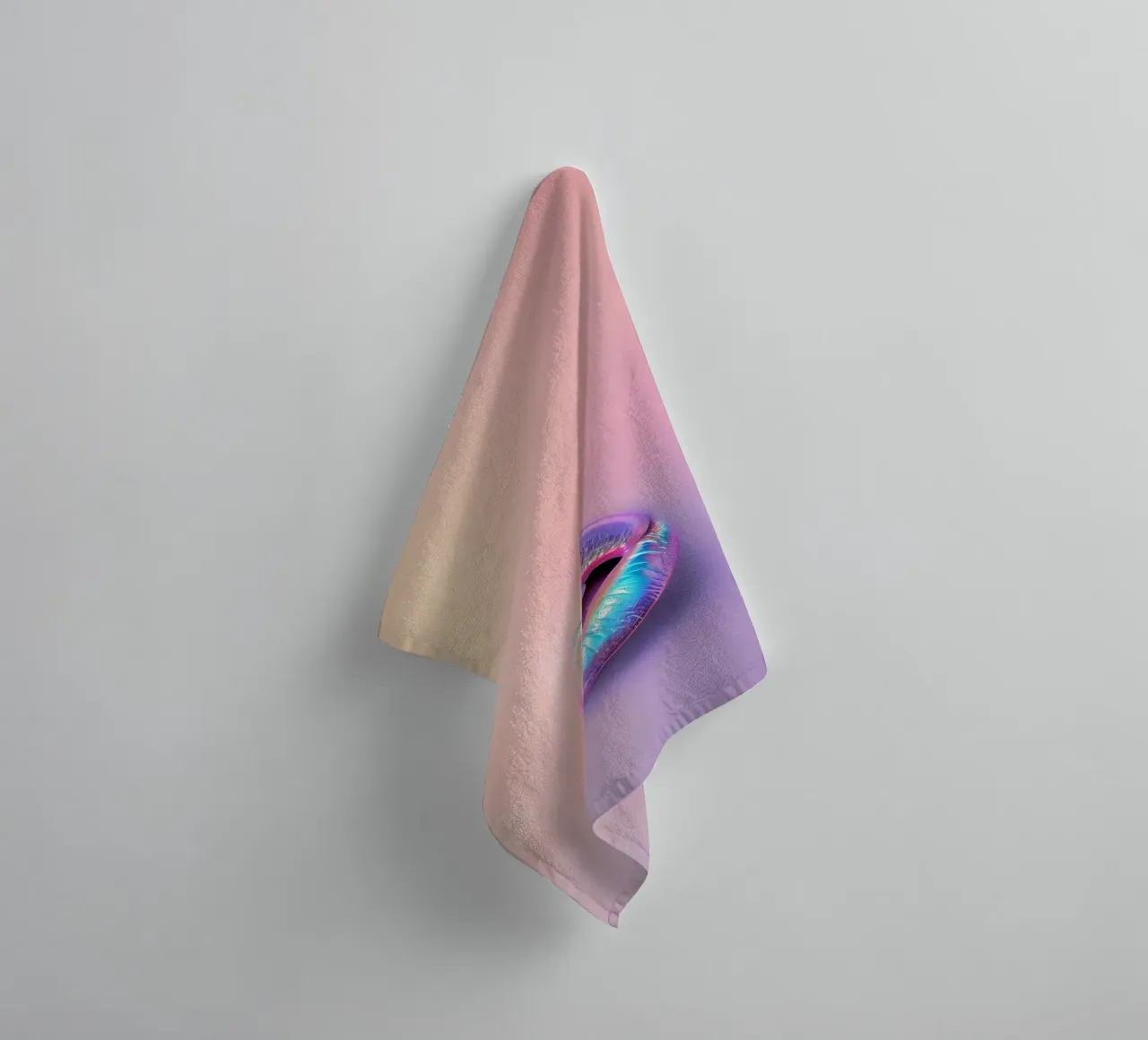 Changierende Lippen asciugamano da bagno da Malou-Studio