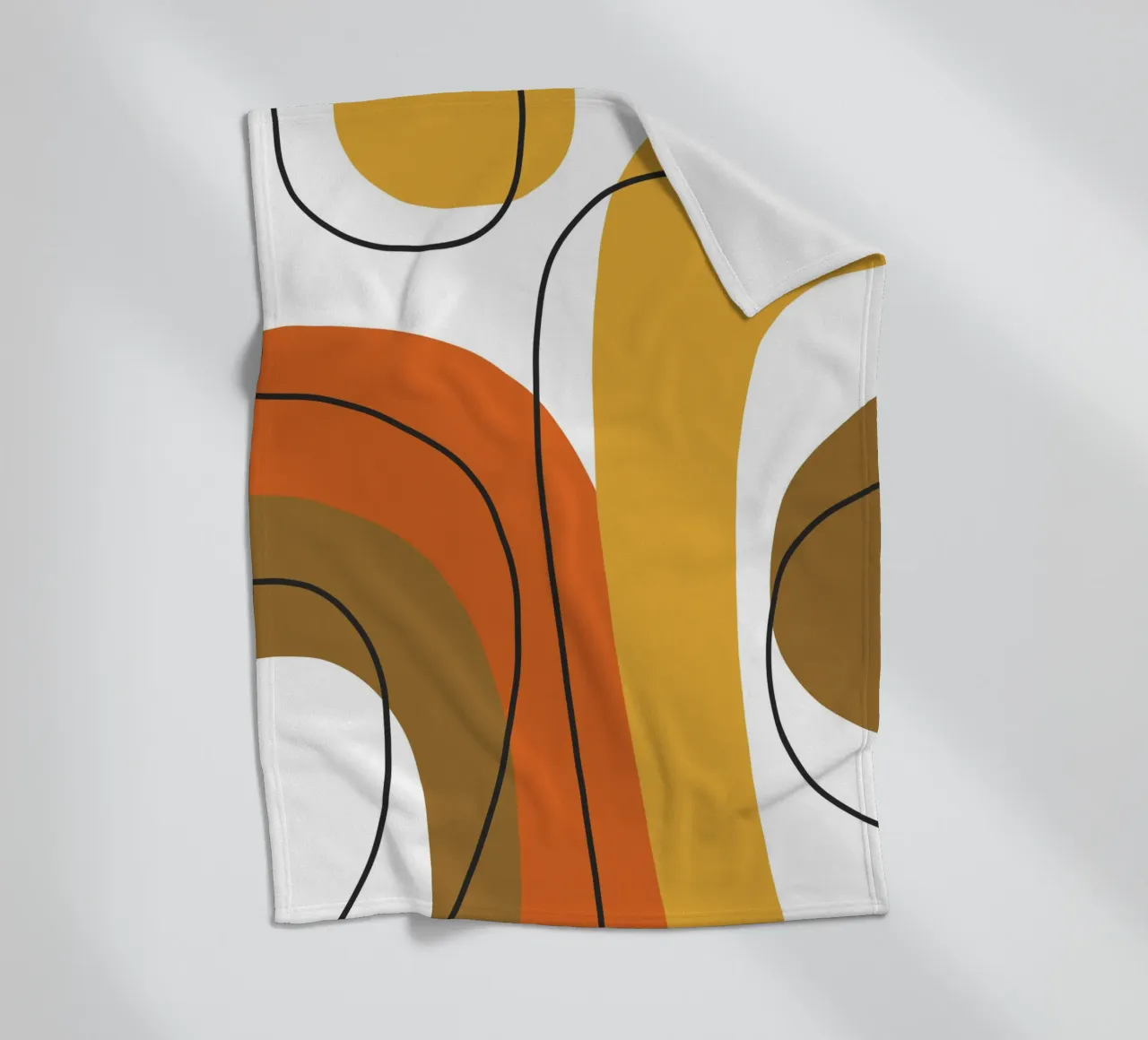 Bold curving shapes coperta in pile da LisaArtes