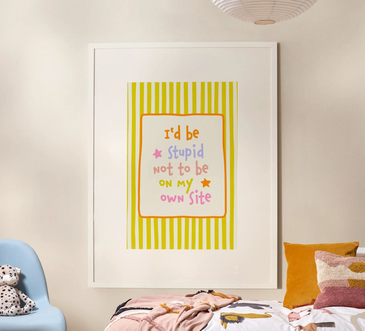 I would be stupid not to be on my own Side hahnemühle by Malou-Studio