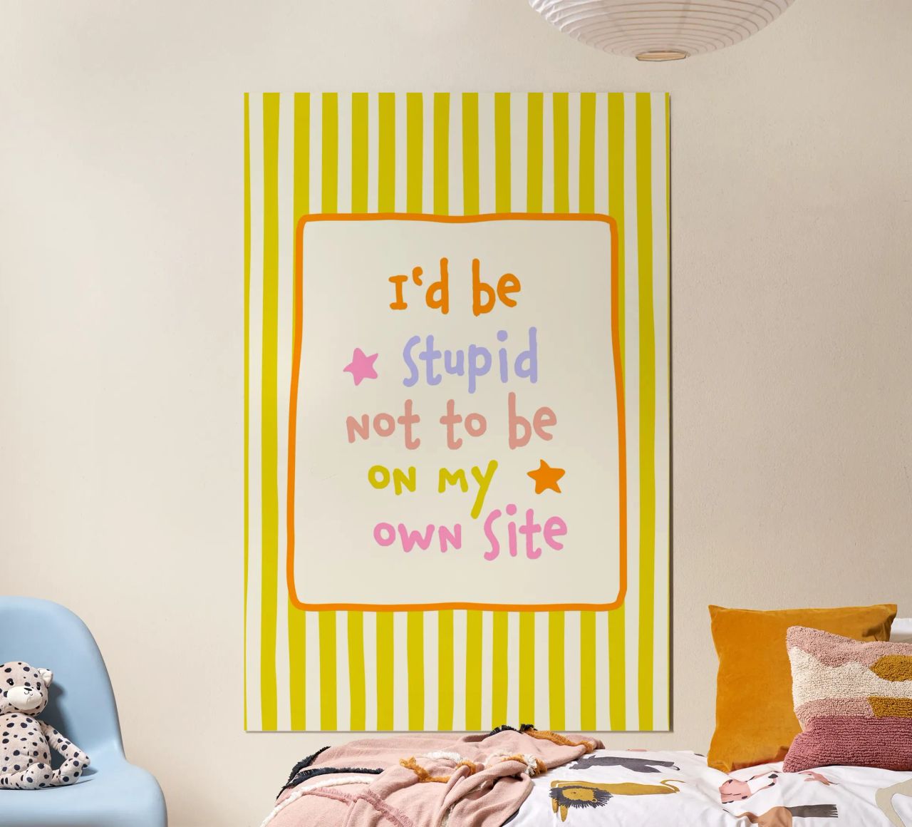 I would be stupid not to be on my own Side hahnemühle by Malou-Studio