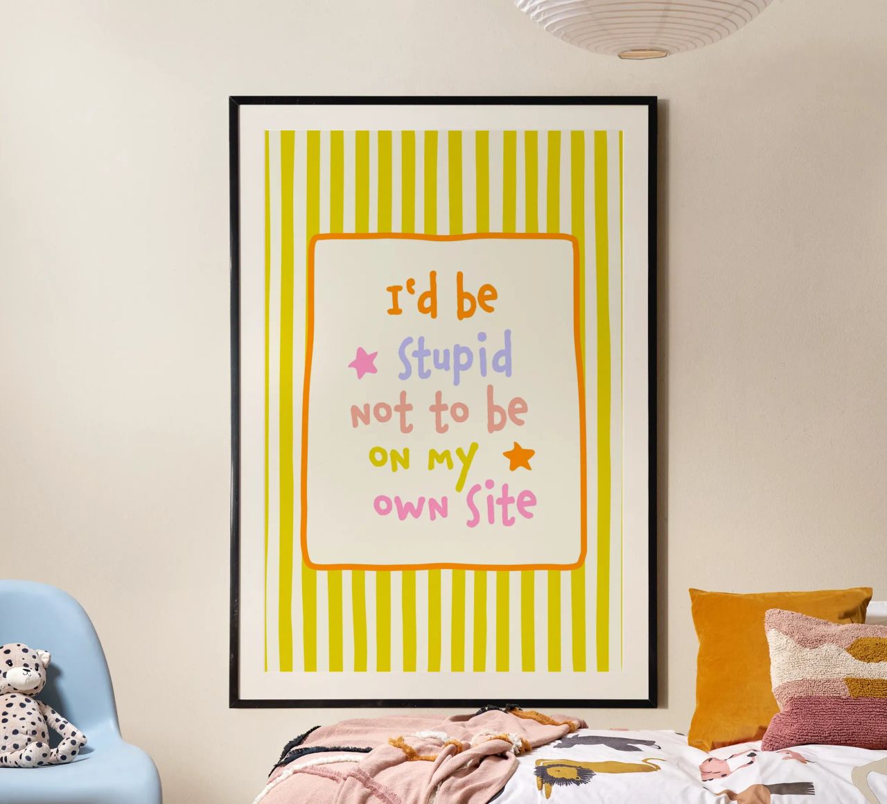 I would be stupid not to be on my own Side hahnemühle by Malou-Studio