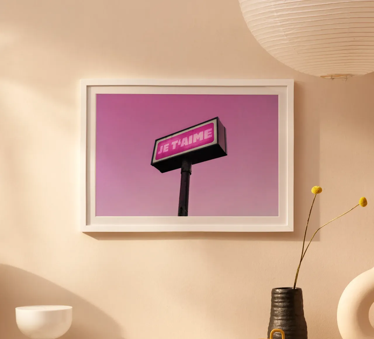 Je T'aime - Segno poster da Malou-Studio