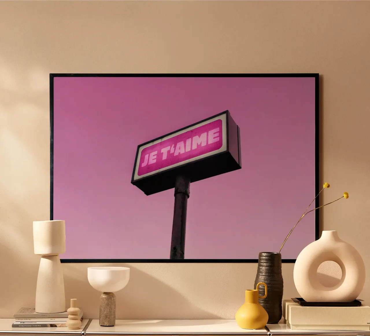 Je T'aime - Segno poster da Malou-Studio